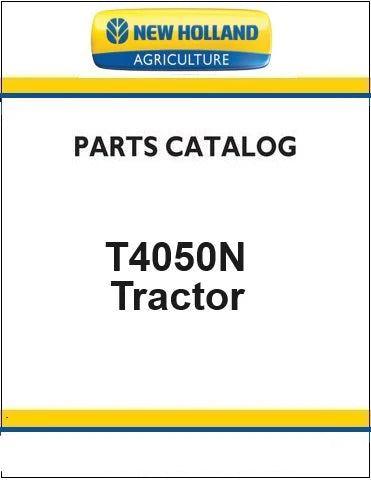 New Holland T4050N Tractor Pdf Parts Manual