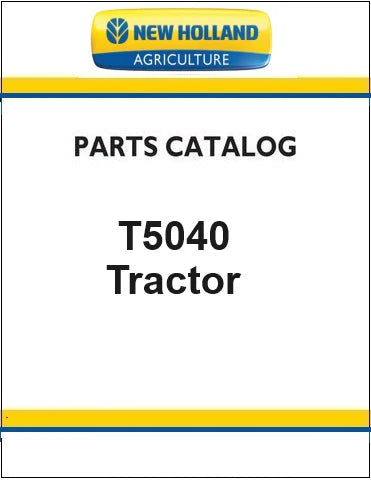 New Holland T5040 Tractor Pdf Parts Manual