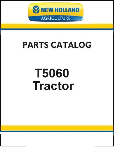 New Holland T5060 Tractor Pdf Parts Manual