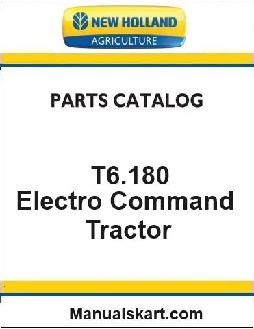 New Holland T6.180 Electro Command Tractor Pdf Parts Catalog Manual
