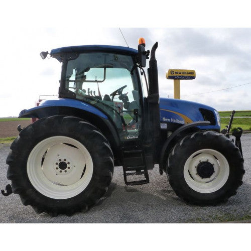 New Holland T6010, T6020, T6030, T6040, T6050, T6060, T6070 Agricultural Tractor Service Manual
