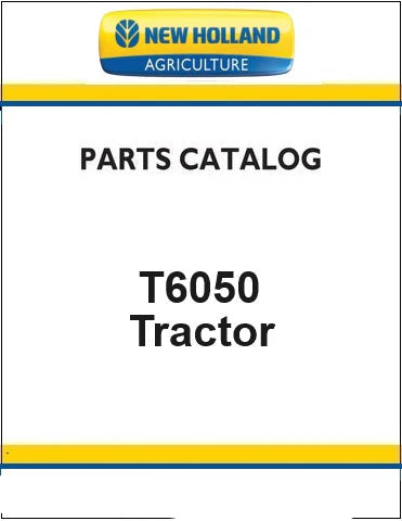 New Holland T6050 Tractor Pdf Parts Manual