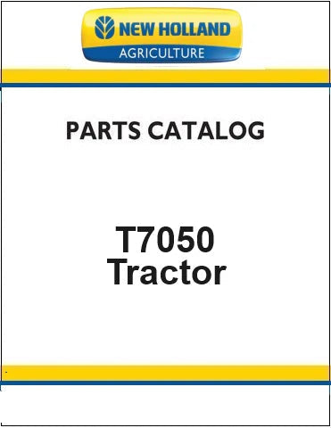 New Holland T7050 Autocommand Tractor Pdf Parts Manual