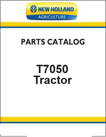 New Holland T7050 Tractor Pdf Parts Manual