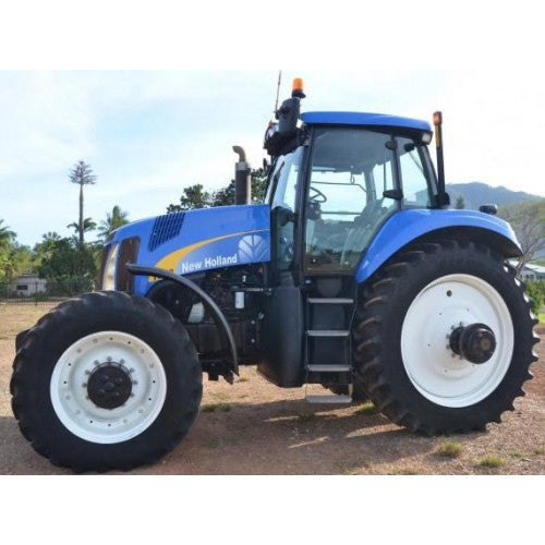New Holland T8010, T8020, T8030, T8040, T8050 Agricultural Tractor Service Manual
