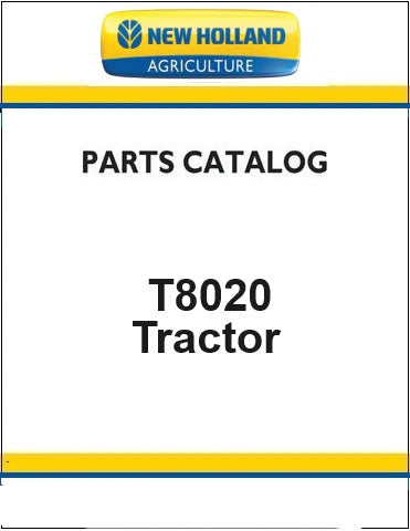 New Holland T8020 Tractor Pdf Parts Manual