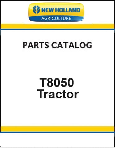 New Holland T8050 Tractor Pdf Parts Manual
