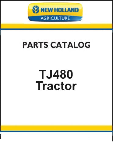 New Holland TJ480 Tractor Pdf Parts Manual