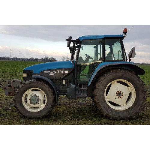 New Holland TM115, TM125, TM135, TM150, TM165 Tractor Comlete Service Manual
