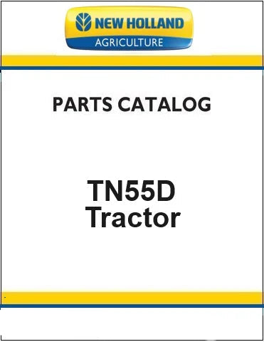 New Holland TN55D Tractor Pdf Parts Manual (Deluxe)