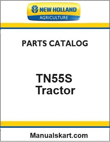 New Holland TN55S Tractor Pdf Parts Catalog Manual (Supersteer)