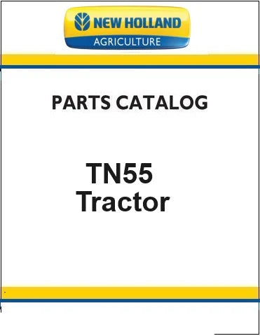 New Holland TN55 Standard Tractor Pdf Parts Manual