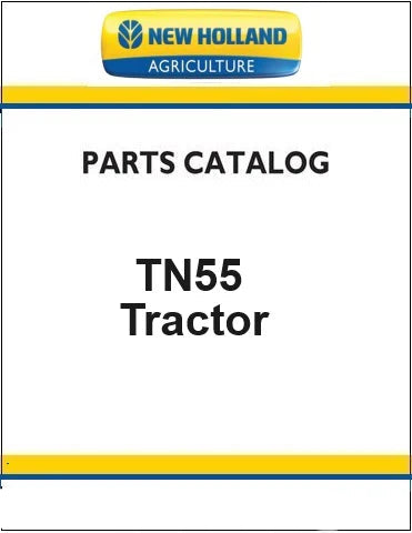 New Holland TN55 Turf Tractor Pdf Parts Manual