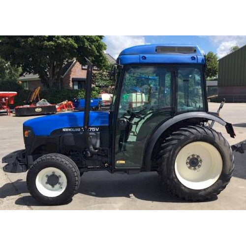 New Holland TN55V, TN65V, TN75V, TN65N, TN75N Tractor Complete Service Manual
