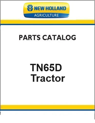 New Holland TN65D Tractor Pdf Parts Manual (Deluxe)