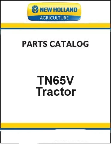New Holland TN65V Tractor Pdf Parts Manual (Special)
