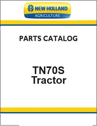 New Holland TN70S Tractor Pdf Parts Manual (Supersteer)