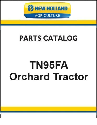 New Holland TN95FA Orchard Tractor Pdf Parts Manual
