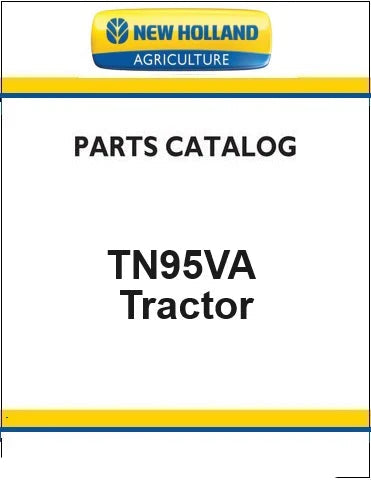 New Holland TN95VA Tractor Pdf Parts Manual (Special)