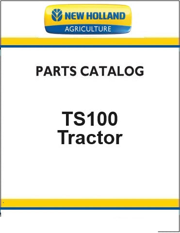 New Holland TS100 Emissionised Tractor Pdf Parts Manual