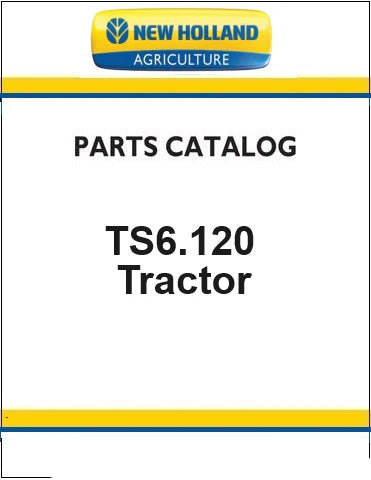 New Holland TS6.120 AG Tractor Pdf Parts Manual