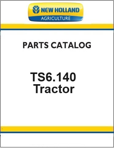 New Holland TS6.140 Tractor Pdf Parts Manual (Tier 4B)