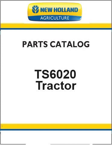 New Holland TS6020 Tractor Pdf Parts Manual