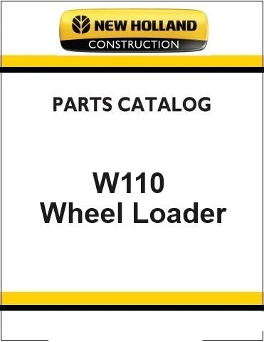 New Holland W110 Wheel Loader Pdf Parts Manual