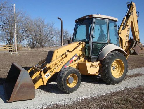 New Holland 555E, 575E, 655E, 675E Loader Backhoe Pdf Repair Service Manual (P. Nb. 40057540)