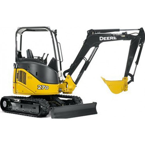 OMT223334 - John Deere 27D Compact Excavator Operators Manual