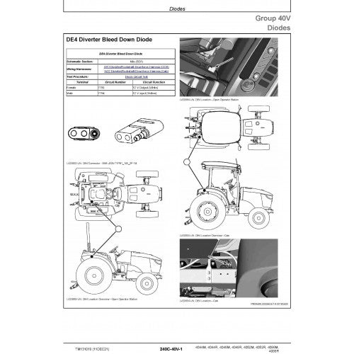 PDF 4044M, 4044R, 4049M, 4049R, 4052M, 4052R, 4066M, 4066R John Deere (TM131019) Service Technical Manual