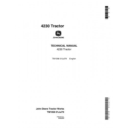PDF 4230 John Deere Tractor (TM1056) Service Technical Manual