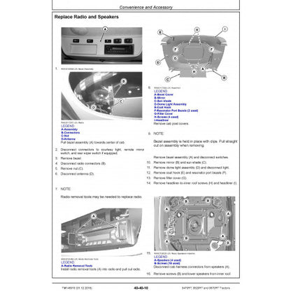 Download John Deere 9470RT, 9520RT and 9570RT Tractor SN. 917000- (TM146919) Repair Technical Manual