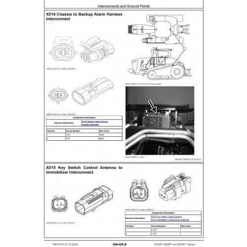 PDF 9470RT, 9520RT and 9570RT John Deere Tractor SN. 917000- (TM147019) Diagnostic Technical Manual 