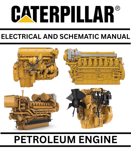 CATERPILLAR C15 PETROLEUM ENGINE ELECTRICAL AND SCHEMATIC PDF MANUAL HAZ