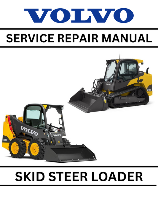 VOLVO MC80B SKID STEER LOADER SERVICE REPAIR PDF MANUAL