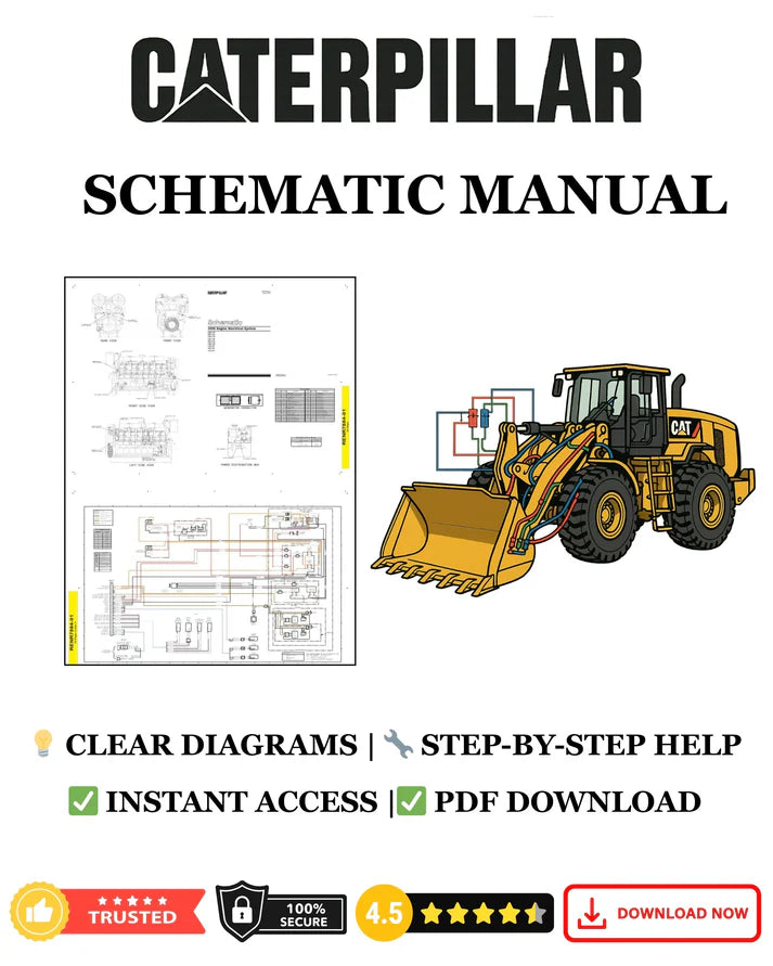 Caterpillar 340 Excavator Schematic PDF Manual FKN00001-UP