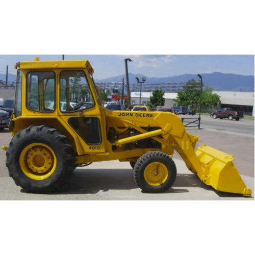 TM1271 - John Deere 401D Utility Construction Tractor Backhoe Loader Technical Service Manual