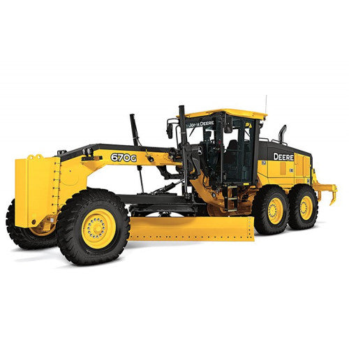 TM13068X19 - John Deere 670G, 670GP, 672G, 672GP (SN. 656729-) Motor Grader  Service Repair Technical Manual