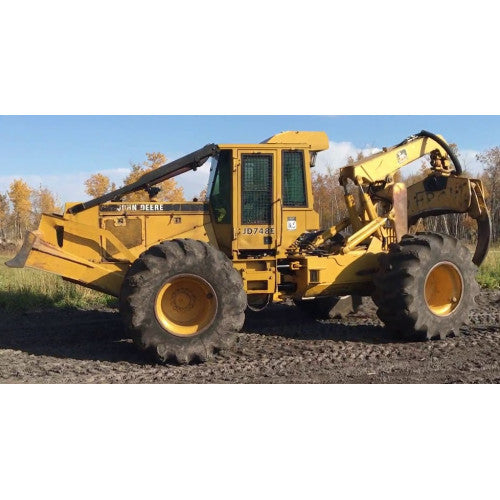 TM1486 - John Deere 540E, 640E, 740E Cable Skidder; 548E, 648E, 748E Grapple Skidder Repair Manual