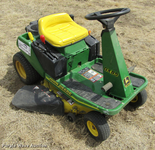 TM1491 - John Deere Riding Mowers Type GX70, GX75, GX85, GX95, SRX75, SRX95, SX85 Technical Service Manual
