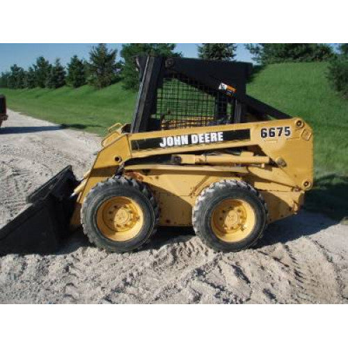 TM1553 - John Deere 4475, 5575, 6675, 7775 Skid Steer Loader All Inclusive Technical Service Manual
