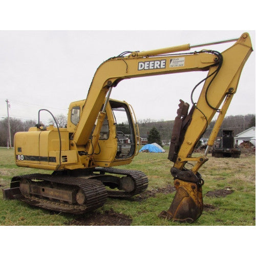 TM1656 - John Deere 80 Midi Excavator Service Repair Technical Manual