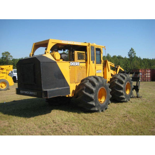 TM1684 - John Deere 643G, 843G Wheeled Feller Buncher (Harvester) Service Repair Technical Manual
