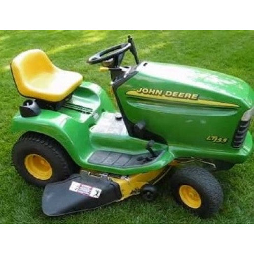 TM1695 - John Deere LT133, LT155, LT166 Riding Lawn Tractors Diagnostic and Repair Technical Service Manual
