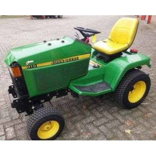 TM1836 - John Deere 415, 455 Lawn and Garden Tractor Diagnostic an Repair Technical Service Manual