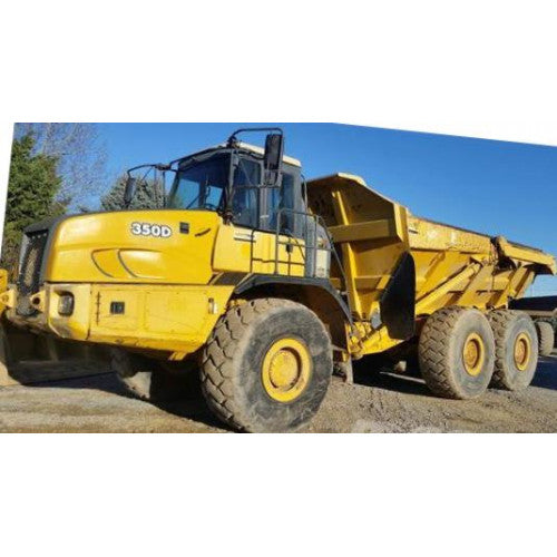 TM1941 - John Deere 350D and 400D Articulated Dump Truck Service Repair Technical Manual
