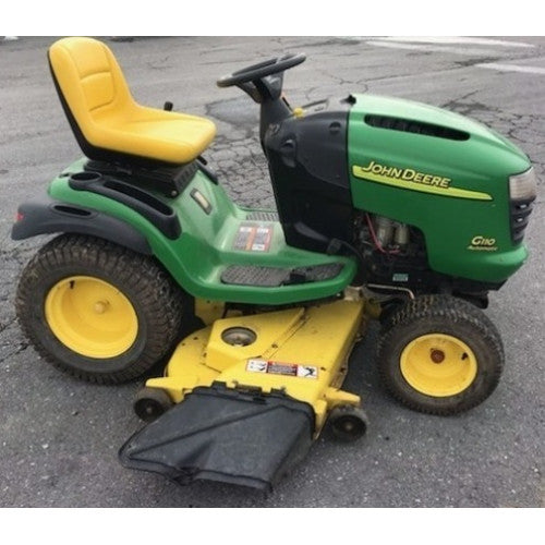 TM2020 - John Deere G100, G110 Lawn and Garden Tractors (North America) Technical Service Manual
