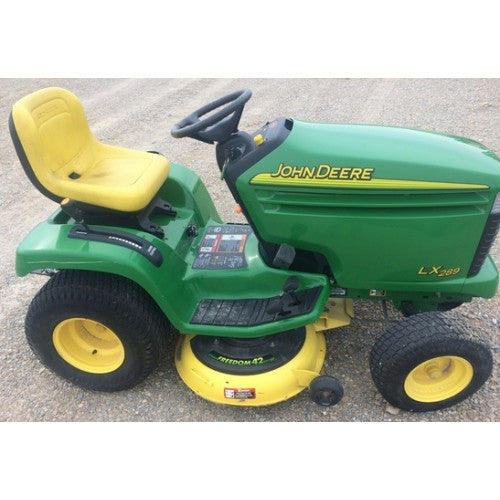 TM2046 - John Deere LX280, LX280AWS, LX289 (SN.100001-) Lawn Tractors Technical Service Manual

