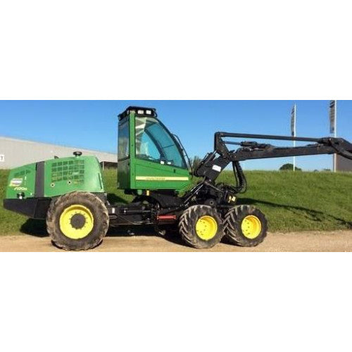 TM2122 - John Deere TIMBERJACK 770D, 1070D, 1270D, 1470D Harvester Diagnostic&Repair Technical Manual
